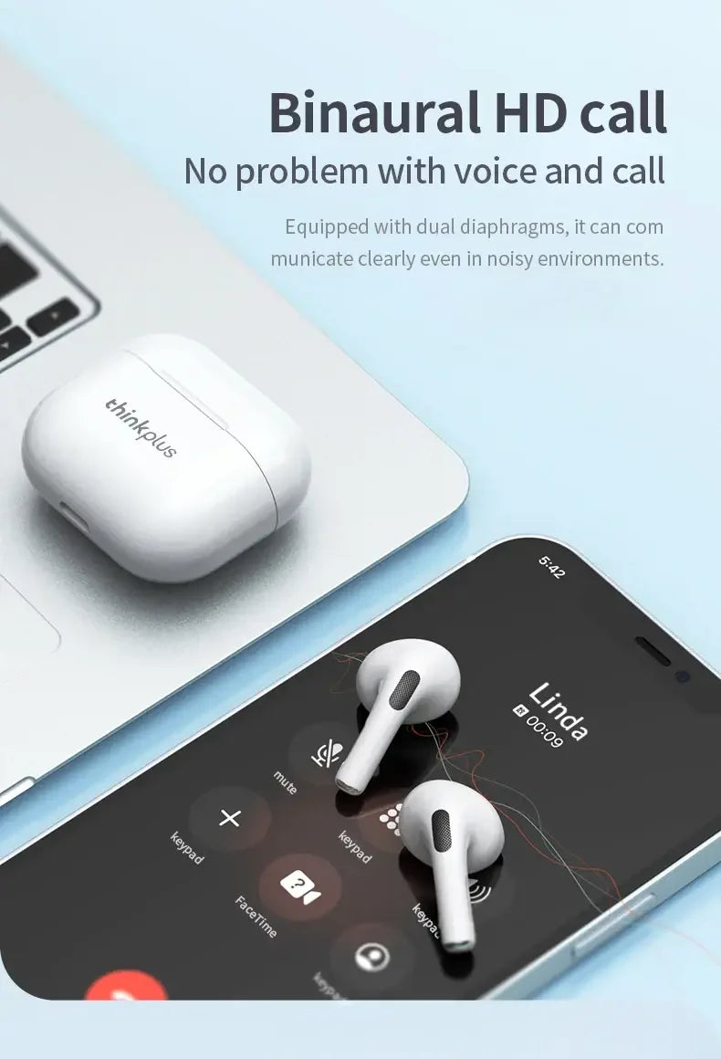 Original Lenovo LP40 Bluetooth 5.0 TWS Wireless Earphones