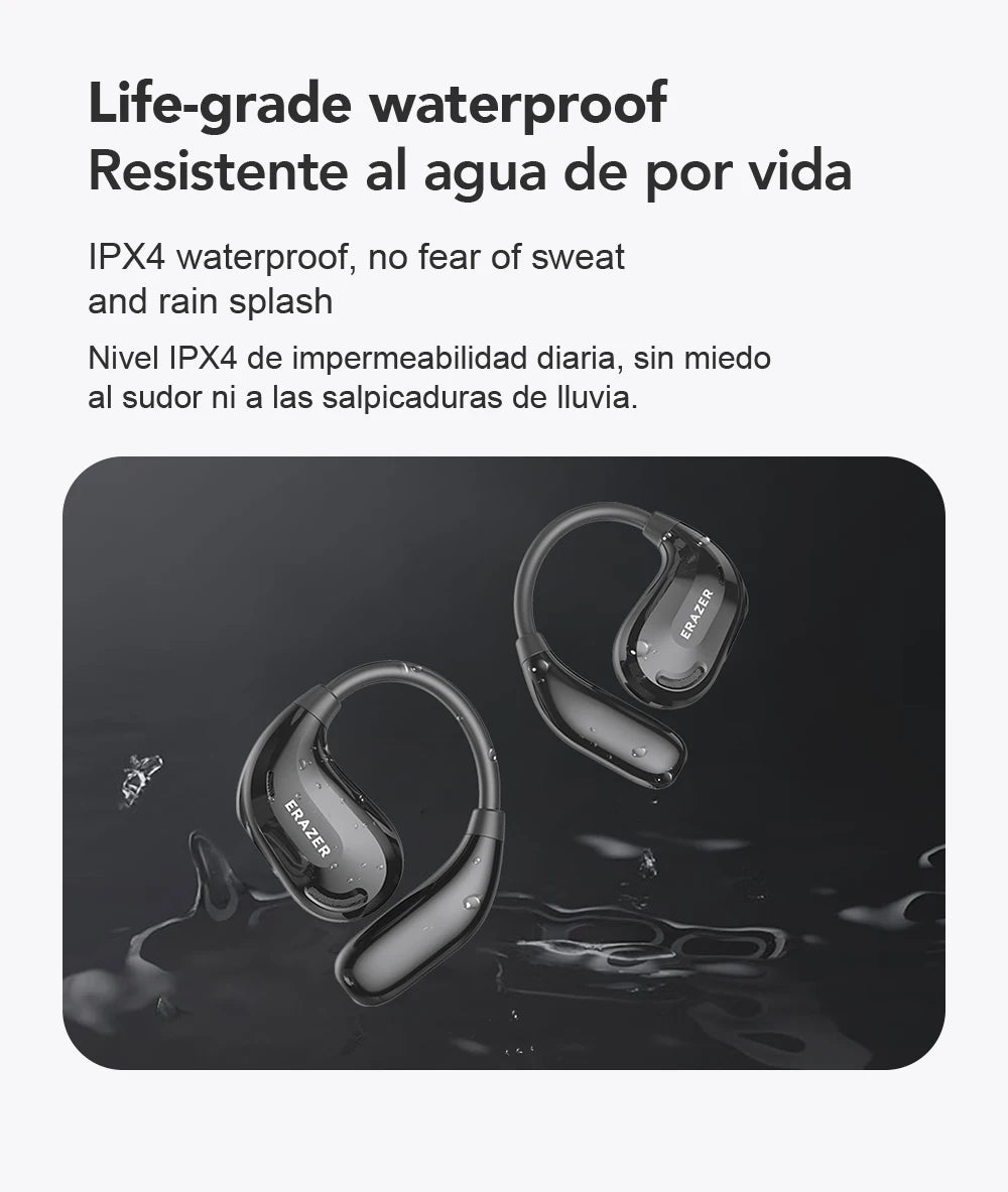 ERAZER XT66PRO Wireless Bluetooth Earphones with AI Translator Earbuds